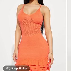 Mini Knit Vacation Dress